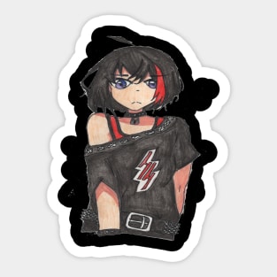 Flash girl Sticker